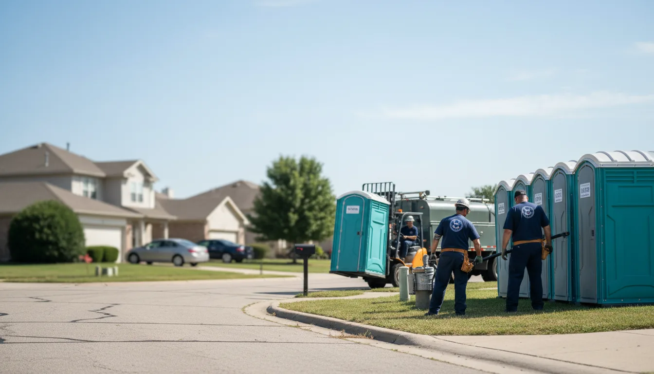 Porta Potty Rental in Apple Springs, TX near me